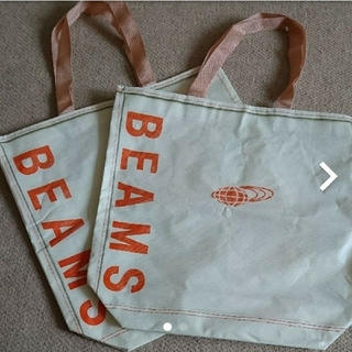 ビームス(BEAMS)のBEAMS トートバッグ 2,巾着型バック1(ショップ袋)