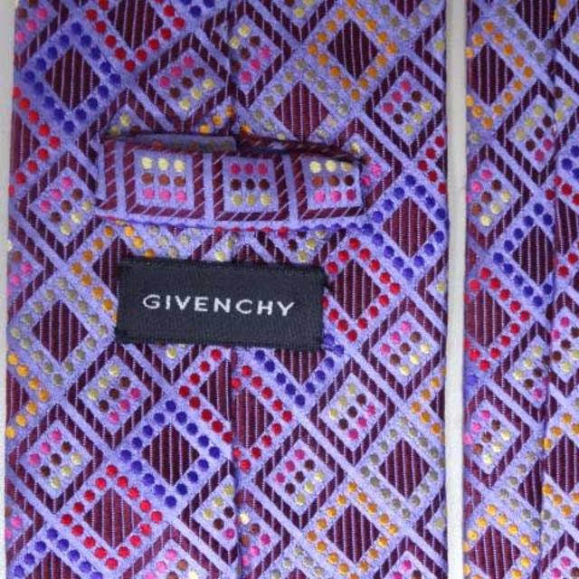 GIVENCHY(ジバンシィ)の美品★ジバンシィ★オシャレなカラフルドット柄★高級シルクネクタイ★ メンズのファッション小物(ネクタイ)の商品写真