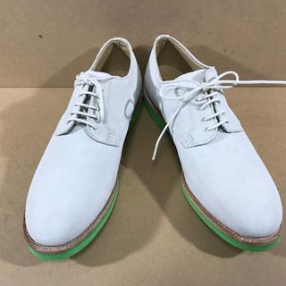 ウォークオーバー（WALK-OVER） USA製革靴 白 10.5(ドレス/ビジネス)