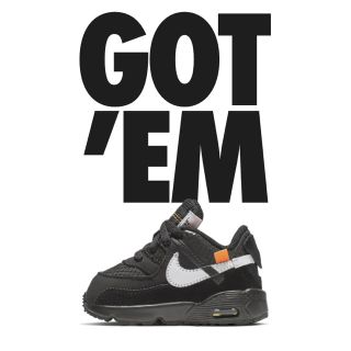 ナイキ(NIKE)のNike off-white Air max 90 (スニーカー)