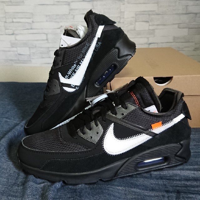 29cm OFF WHITE × NIKE AIR MAX 90