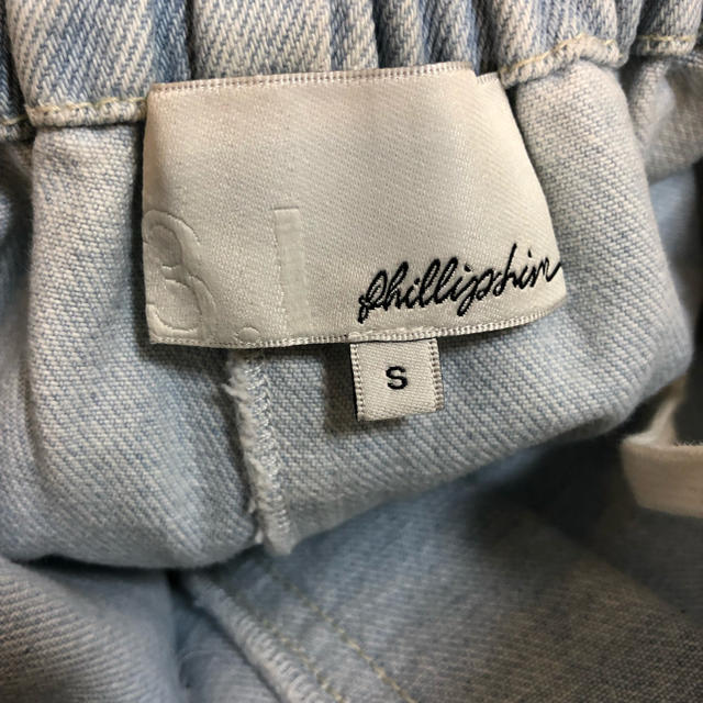 3.1 Phillip Lim(スリーワンフィリップリム)の3.1 Philip lim スリーワンフィリップリム デニム ハーフパンツ レディースのパンツ(ハーフパンツ)の商品写真