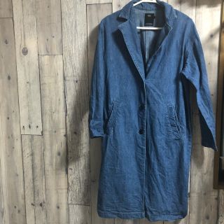 アズールバイマウジー(AZUL by moussy)のデニムコート(ロングコート)