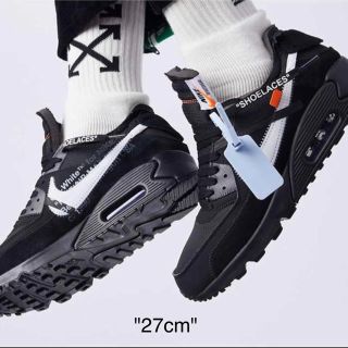 ナイキ(NIKE)のNIKE OFF-WHITE THE TEN AIR MAX 90(スニーカー)