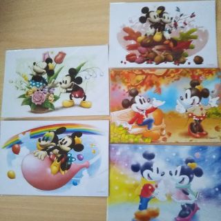 ディズニー(Disney)のディズニーポストカード(非売品)(使用済み切手/官製はがき)