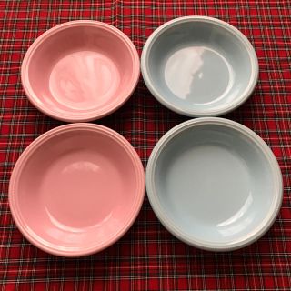 ルクルーゼ(LE CREUSET)のルクルーゼ   ラウンドボウル  ４枚セット(食器)