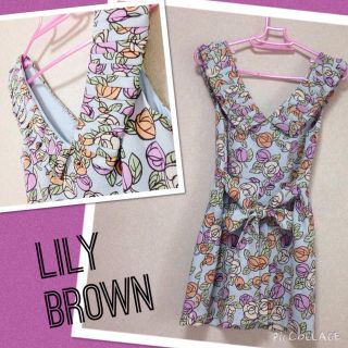 リリーブラウン(Lily Brown)のLily Brown⌘ワンピース(ミニワンピース)