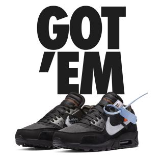 オフホワイト(OFF-WHITE)のoffwhite nike airmax90(スニーカー)