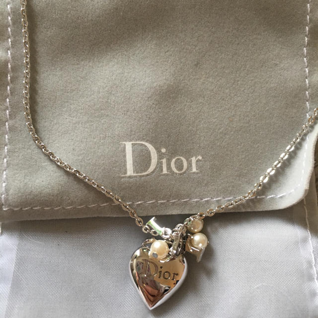 Dior - ディオール ハートネックレスの通販 by 咲和ママ's shop｜ディオールならラクマ
