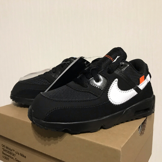 NIKE(ナイキ)の The 10：ナイキ air max 90 off-white nike 15 キッズ/ベビー/マタニティのキッズ靴/シューズ(15cm~)(スニーカー)の商品写真