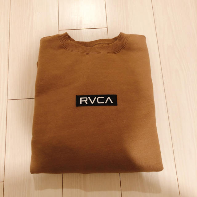 RVCA(ルーカ)の【新品】RVCA★ルーカ ビッグシルエットスウェット ベージュSサイズ メンズのトップス(スウェット)の商品写真