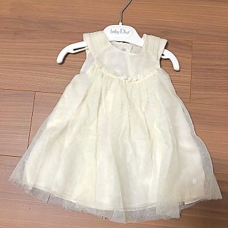 ベビーディオール(baby Dior)のベビードレス ベビー 乳児 新生児 ドレス ディオール 6ヶ月 1歳 結婚式 (セレモニードレス/スーツ)