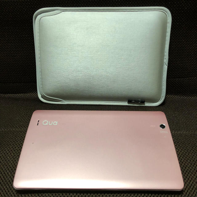 LG Electronics(エルジーエレクトロニクス)のQua Tab PX ピンク 8インチ防水タブレット SIMフリー 中古 スマホ/家電/カメラのPC/タブレット(タブレット)の商品写真