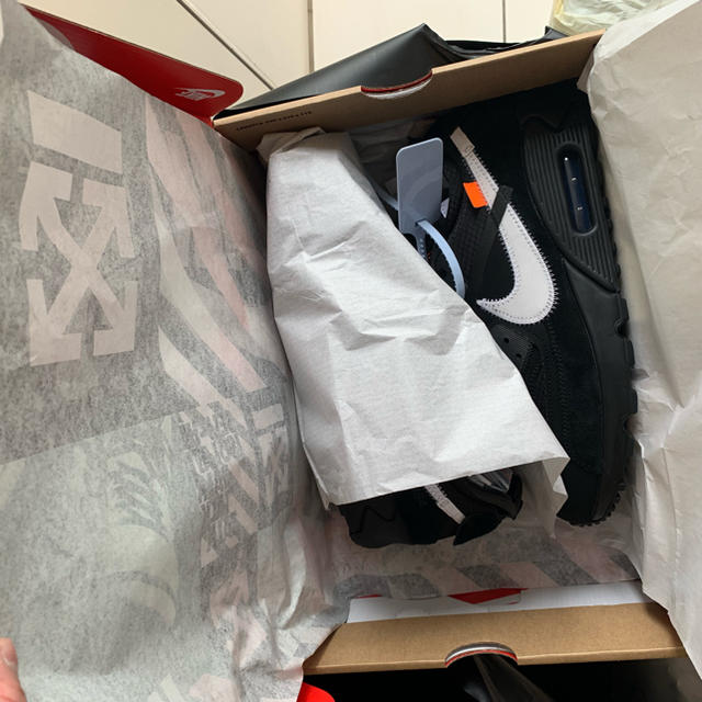 スニーカー NIKE - off white nike air max 90 26