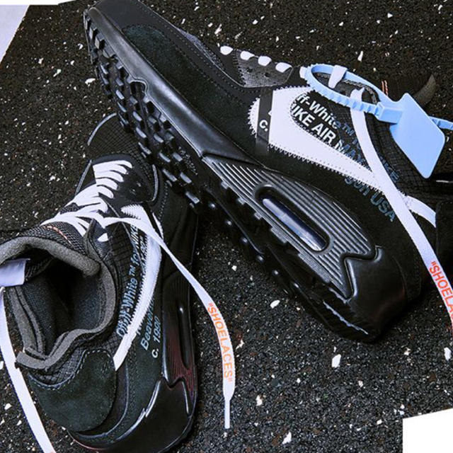 off white Nike air max 90 27センチ靴/シューズ