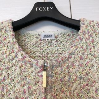 フォクシー(FOXEY)のフォクシー⭐︎春 ジャケット 入学式(ノーカラージャケット)