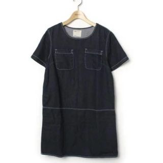 エイソス(asos)のasos denim one-piece♡(ひざ丈ワンピース)