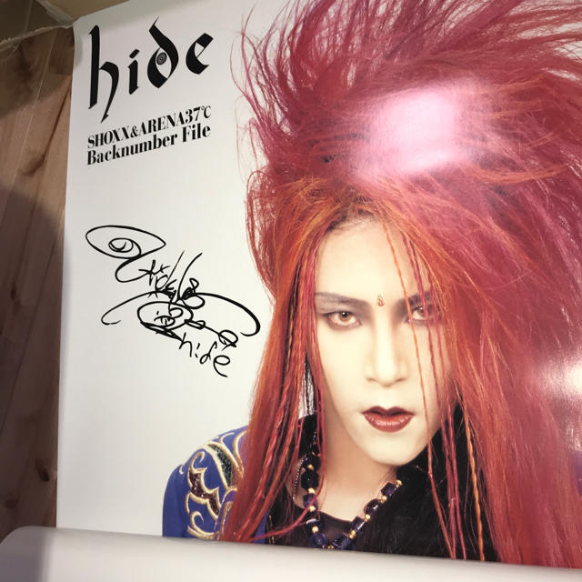 hide SHOXX & ARENA37℃ Backnumber エンタメ/ホビーのタレントグッズ(ミュージシャン)の商品写真