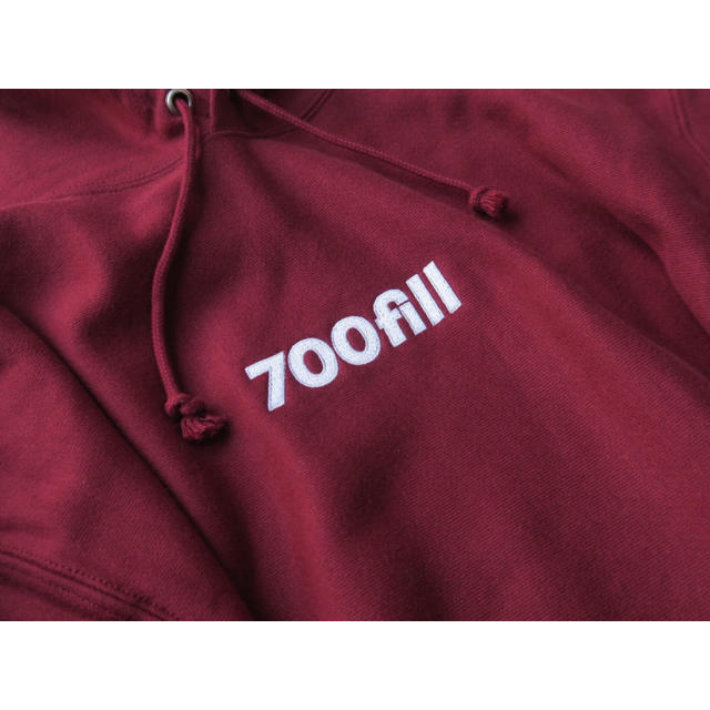 700 FILL Payment Logo Hoodie パーカー マルーン M 2