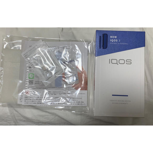 IQOS 3 キット ステラーブルーファッション小物