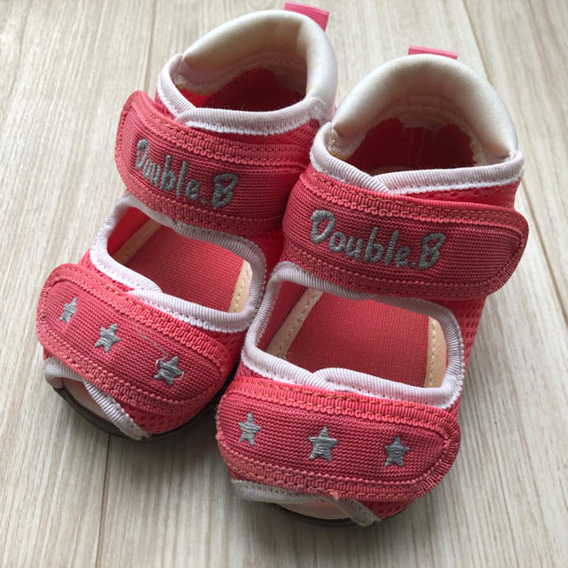 DOUBLE.B(ダブルビー)のミキハウス ダブルビー サンダル キッズ/ベビー/マタニティのベビー靴/シューズ(~14cm)(サンダル)の商品写真
