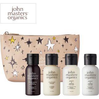 ジョンマスターオーガニック(John Masters Organics)のジョンマスターオーガニック ヘアケア&ボディケアセット※オリジナルレザーポーチ付(シャンプー)