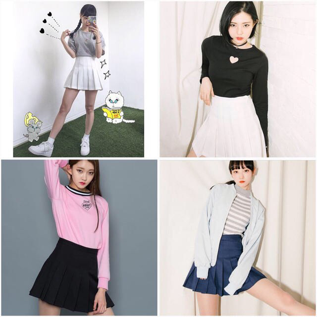 テニススカート 韓国ファッションの通販 By Tsuchino Sensei ラクマ