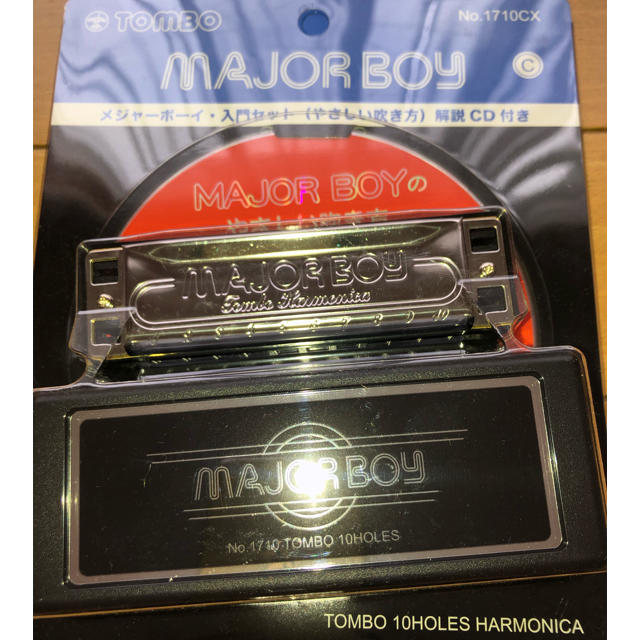 ハーモニカ トンボ楽器 MAJOR BOY  楽器の楽器 その他(ハーモニカ/ブルースハープ)の商品写真