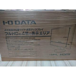 アイオーデータ(IODATA)の@yumi様専用 新品 LCD-M4K282XB + MT-WN1201SN(ディスプレイ)