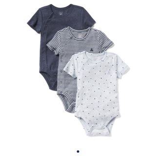 ベビーギャップ(babyGAP)のbaby GAP 新品ロンパース６枚セット(ロンパース)