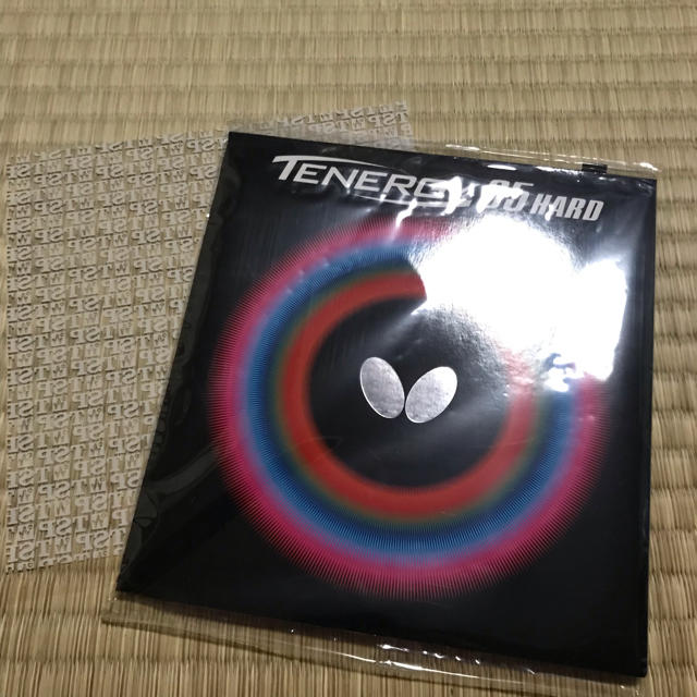 新品 テナジー05ハード 黒 アツ オマケつき 卓球 ラバー バタフライ
