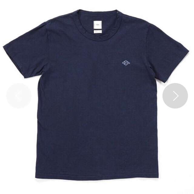 SEA(シー)のSEA rie  VINTAGE 丸胴SEA刺繍クルーネックTEE  レディースのトップス(Tシャツ(半袖/袖なし))の商品写真