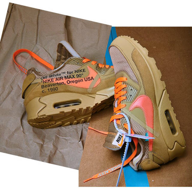 28cm nike offwhite airmax90