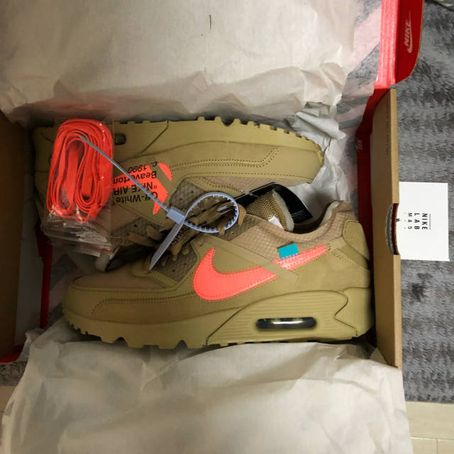 NIKE(ナイキ)の28cm nike offwhite airmax90 メンズの靴/シューズ(スニーカー)の商品写真