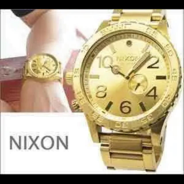 NIXON - Nixon ゴールド 51-30の通販 by kei's shop｜ニクソンならラクマ