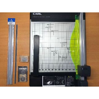 カール事務器 裁断機 ペーパーカッター A4対応 スキャンスナップ セット(はさみ/カッター)