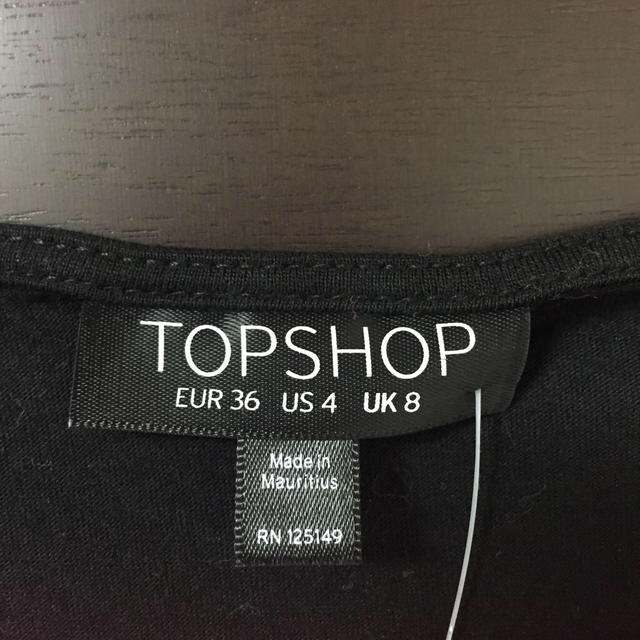 TOPSHOP(トップショップ)のTOPSHOP シフォンフリル袖Tシャツ レディースのトップス(Tシャツ(半袖/袖なし))の商品写真