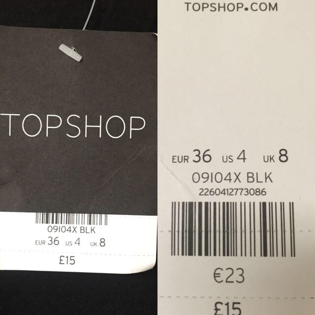 TOPSHOP(トップショップ)のTOPSHOP シフォンフリル袖Tシャツ レディースのトップス(Tシャツ(半袖/袖なし))の商品写真