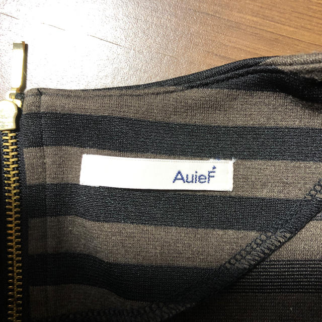 AuieF(アウィーエフ)のあやリンゴ様専用 Auief ボーダーカットソー レディースのトップス(カットソー(長袖/七分))の商品写真