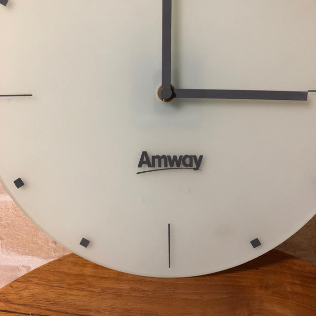 Amway(アムウェイ)のアムウェイ掛け時計 インテリア/住まい/日用品のインテリア小物(掛時計/柱時計)の商品写真