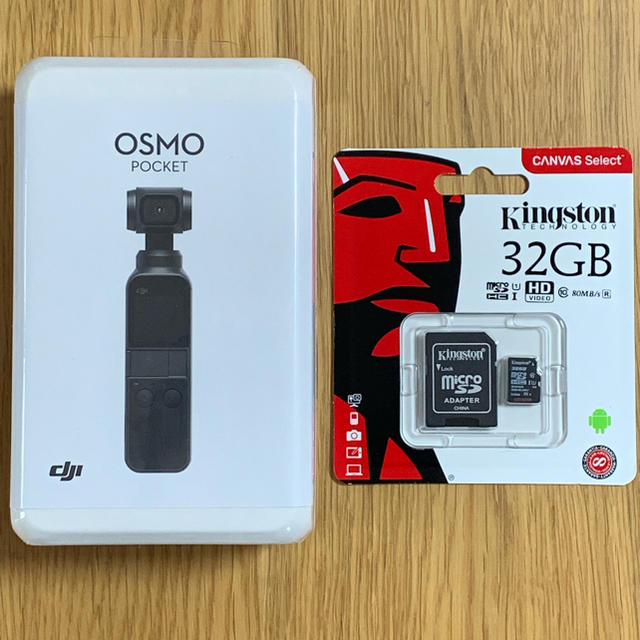 4Kカメラ DJI OSMO POCKET 3軸ジンバルカメラ