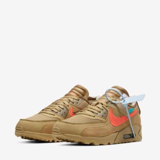 ナイキ(NIKE)の夜間限定割引 新品 NIKE off-white airmax90 28センチ (スニーカー)