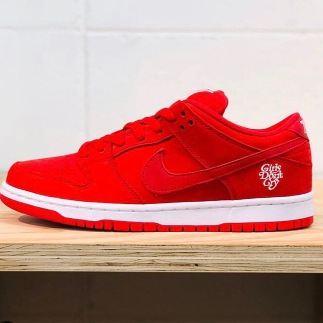 【最安値】 girls don't cry nike sb dunk low