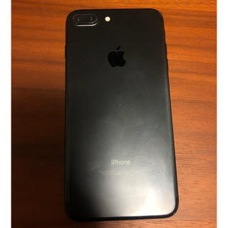 アップル(Apple)のiPhone7 plus black 傷あり(スマートフォン本体)