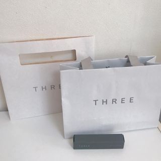 スリー(THREE)のすぷんさん専用 THREE ショッパー（リップなし）(ショップ袋)