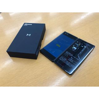 エヌティティドコモ(NTTdocomo)の【新品未使用】docomo M Z-01K ブラック(スマートフォン本体)