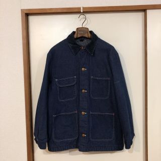 70s 美品　Wrangler デニム　カバーオール  44