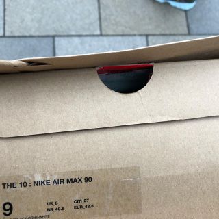 ナイキ(NIKE)のnike airmax 90 off white theten 本日発送可能(スニーカー)