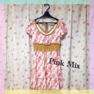 ピンクミックス(Pink Mix)の【送料込み】Pink Mix ワンピ(ミニワンピース)