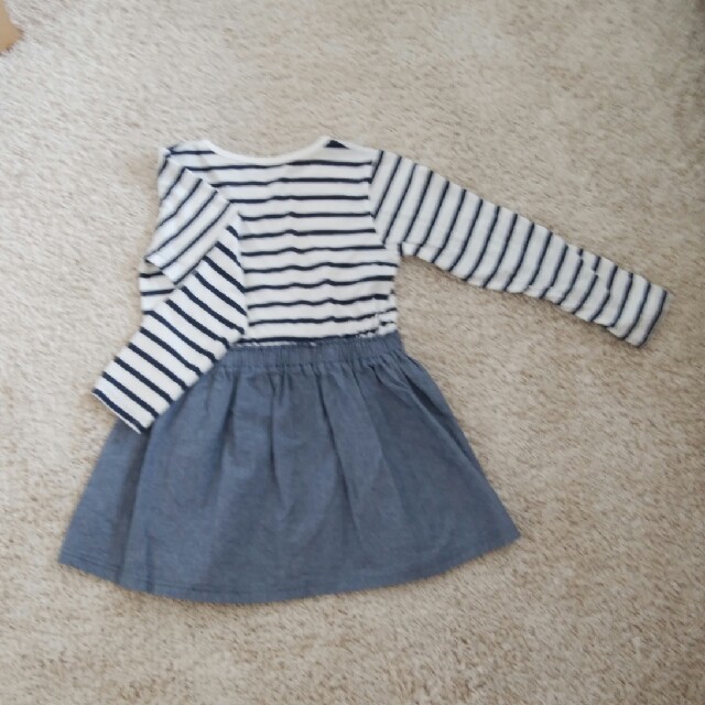 ワンピース  130センチ キッズ/ベビー/マタニティのキッズ服女の子用(90cm~)(ワンピース)の商品写真